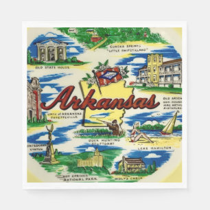 Partei des Staates Arkansas  Serviette