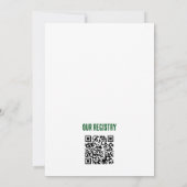 Partei für das Engagement von Chefs und Bieren Einladung (Rückseite)