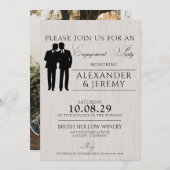 Partei für das Engagement von Erwachsenen Einladung (Vorne/Hinten)