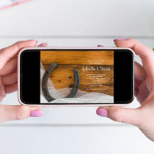 Partei für das Engagement von Hufeisen und Schleie Einladung