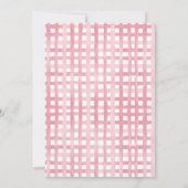 Partei für das Engagement von Wein und Käse Einladung (Rückseite)