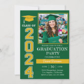 Partei für das grüne Foto 2024 Einladung (Vorderseite)