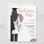 Partei für den Abschluss einer medizinischen Fakul Einladung (Vorderseite)