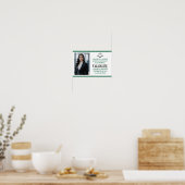 Partei für den Abschluss eines Fotos an einer Hoch Poster (Küche)