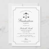 Partei für den Abschluss von Vintagen Rahmengesetz Einladung (Vorderseite)