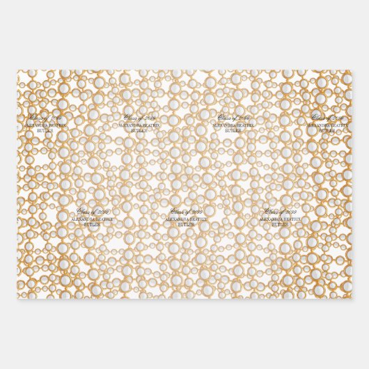 Partei für den Grad der Graduation der Universität Geschenkpapier Set (Vorderseite 3)