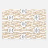 Partei für den Grad der Graduation der Universität Geschenkpapier Set (Vorderseite)