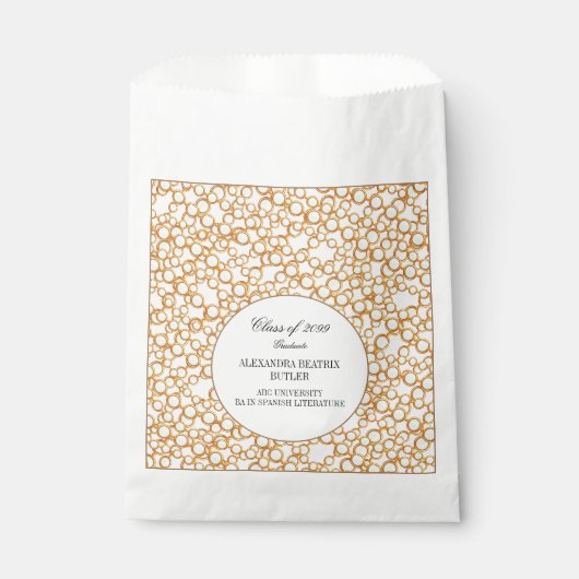 Partei für den Grad der Graduation der Universität Geschenktütchen (Vorderseite)