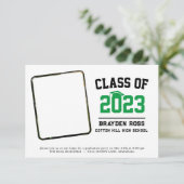 Partei für den Hochschulabschluss Einladung (Stehend Vorderseite)