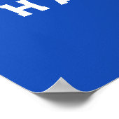 Partei für den personalisierten Jurastudium Poster (Ecke)