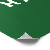 Partei für den personalisierten Jurastudium Poster (Ecke)