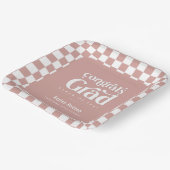 Partei für den Retro-Typ Pappteller (Gewinkelt)