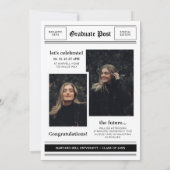 Partei für die Absolventen von Fotosammlungen in Z Ankündigung (Rückseite)