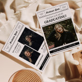 Partei für die Absolventen von Fotosammlungen in Z Einladung