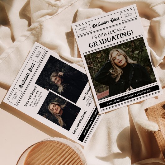 Partei für die Absolventen von Fotosammlungen in Z Einladung