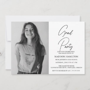 Partei für die benutzerdefinierte Foto-Graduierung Einladung