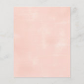 Partei für die Blume von Pastel Watercolor (Rückseite)