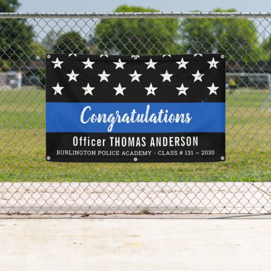 Partei für die Einstufung von Polizeischulen, Thin Banner (Insitu)