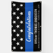 Partei für die Einstufung von Polizeischulen, Thin Banner (Vertikal)