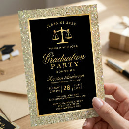 Partei für die Goldjustiz-Jurastudium Einladung