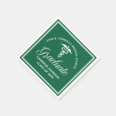 Partei für die grüne medizinische Fachschule Serviette (Ecke)