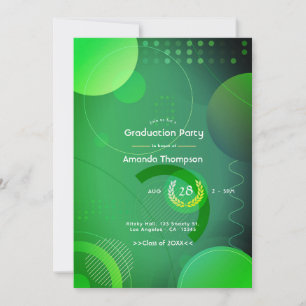 Partei für die grüne und schwarze Geometrie Einladung