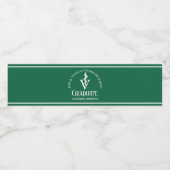 Partei für die grüne Veterinärschule Wasserflaschenetikett (Einzelnes Label)