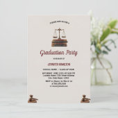 Partei für die juristische Ausbildung Einladung (Stehend Vorderseite)