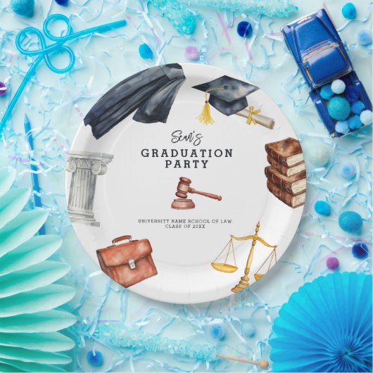 Partei für die juristische Ausbildung Pappteller (Party)