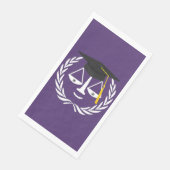 Partei für die juristische Ausbildung Serviette (Ecke)