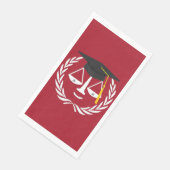 Partei für die juristische Ausbildung Serviette (Ecke)