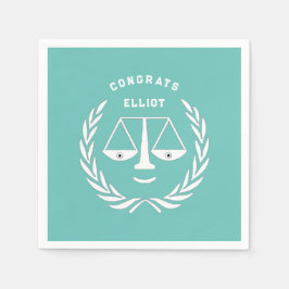 Partei für die juristische Ausbildung Serviette