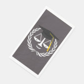 Partei für die juristische Ausbildung Serviette (Ecke)