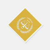 Partei für die juristische Ausbildung Serviette (Ecke)