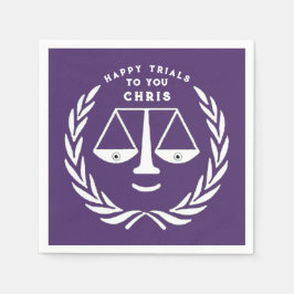 Partei für die juristische Ausbildung Serviette