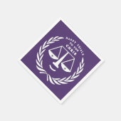 Partei für die juristische Ausbildung Serviette (Ecke)