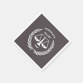 Partei für die juristische Ausbildung Serviette (Ecke)