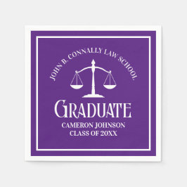 Partei für die Lila Rechtsanwaltsschule Serviette