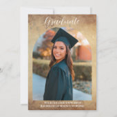 Partei für die personalisierte Wildblume I Einladung (Rückseite)