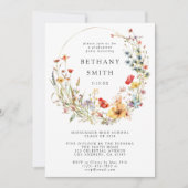 Partei für die wissenschaftliche Wildblume Einladung (Vorderseite)