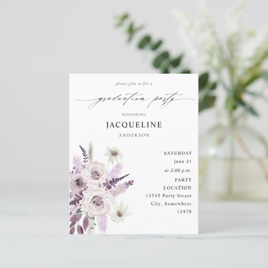 Partei für Lila Blumenstudium (Stehend Vorderseite)