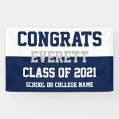 Partei für Minimalistische Ausbildung in Navy und  Banner (Horizontal)