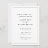 Partei für Minimalistische Grenzüberschreitung in Einladung (Vorderseite)