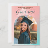 Partei für personalisierte Wildblume Einladung (Rückseite)