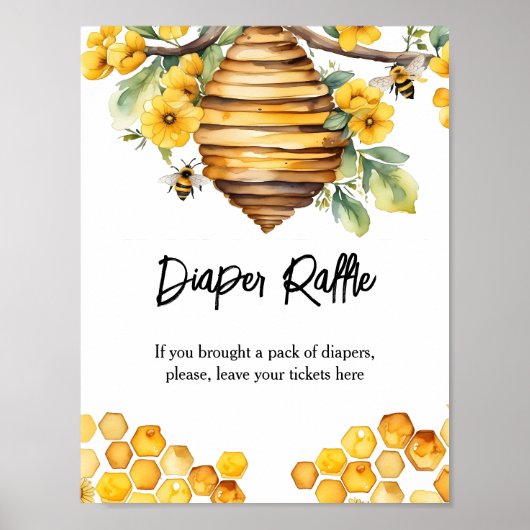 Parteichef für Bienendusche Poster (Vorne)