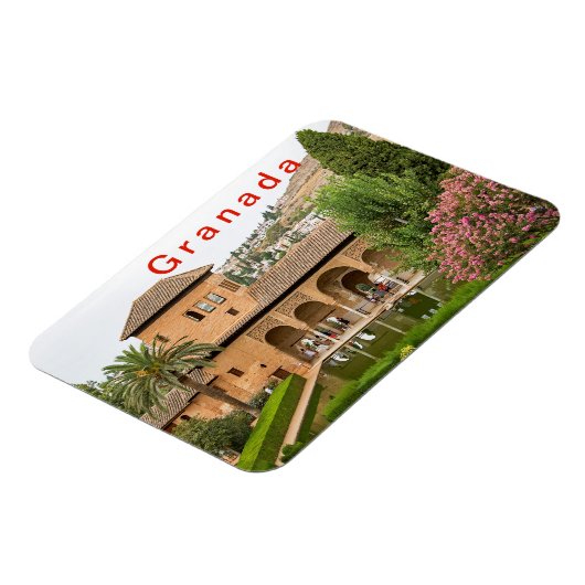 Parthal - Fragment der Alhambra. Magnet (Linke Seite)