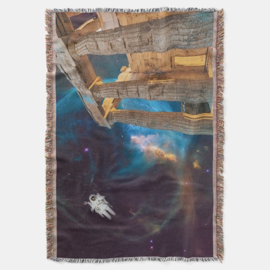 Parthenon Acropolis Griechenland trifft Raumfahrt Decke (Vorderseite Vertikal)