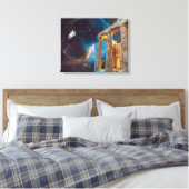 Parthenon Acropolis Griechenland trifft Raumfahrt Leinwanddruck (Insitu (Schlafzimmer))