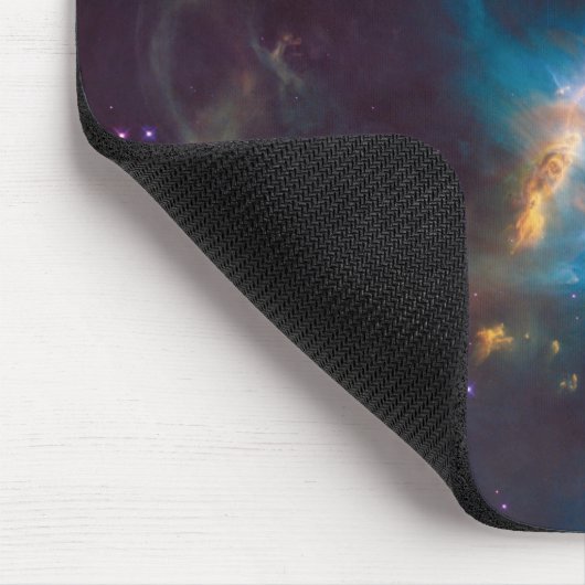 Parthenon Acropolis Griechenland trifft Raumfahrt Mousepad (Ecke)