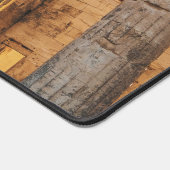 Parthenon Acropolis Griechenland trifft Raumfahrt Schreibtischunterlage (Ecke)